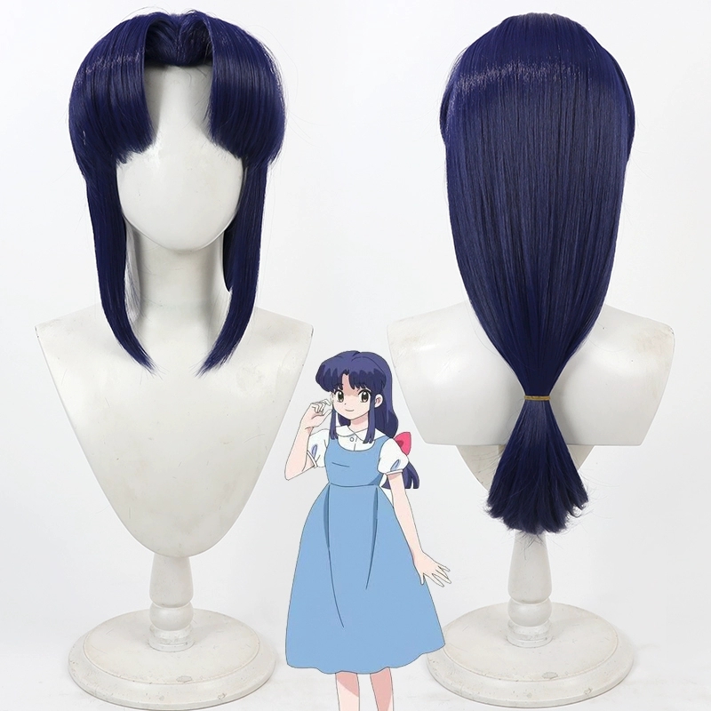 Anime Cosplay Blue Hair - Anime Ranma 1/2 Akane Tendo Costume
