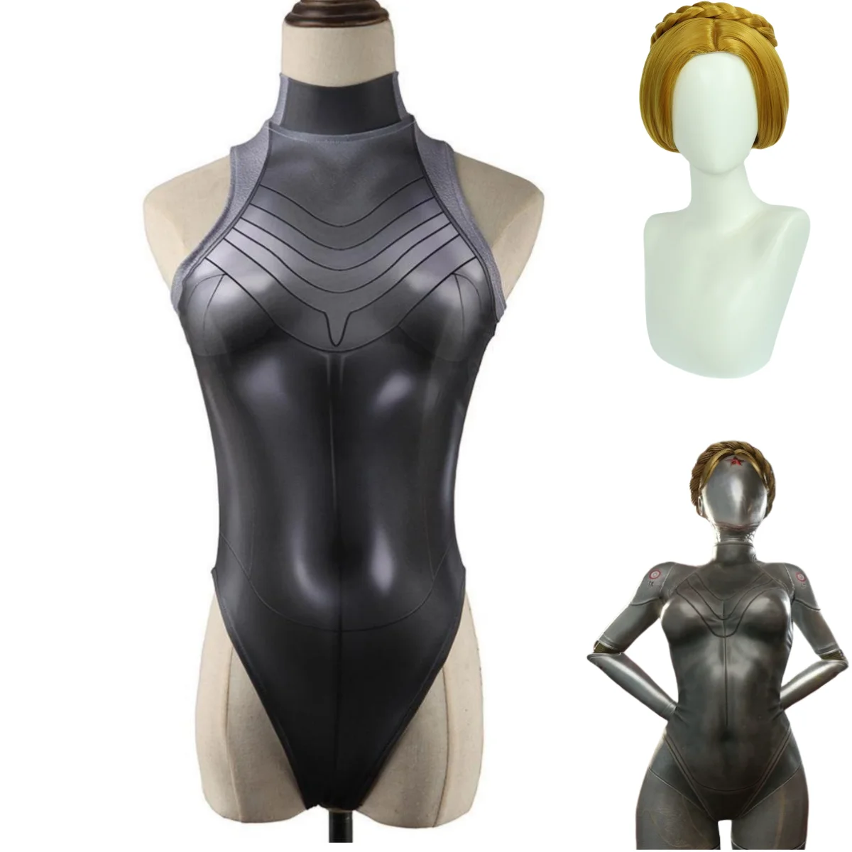 Costume cosplay Robot Twins pe - Anime Cosplay Jumpsuit recensione e prezzo