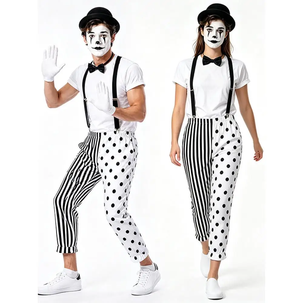 Set di Pagliacci Bianco e Nero - Anime Cosplay Couple recensione e prezzo