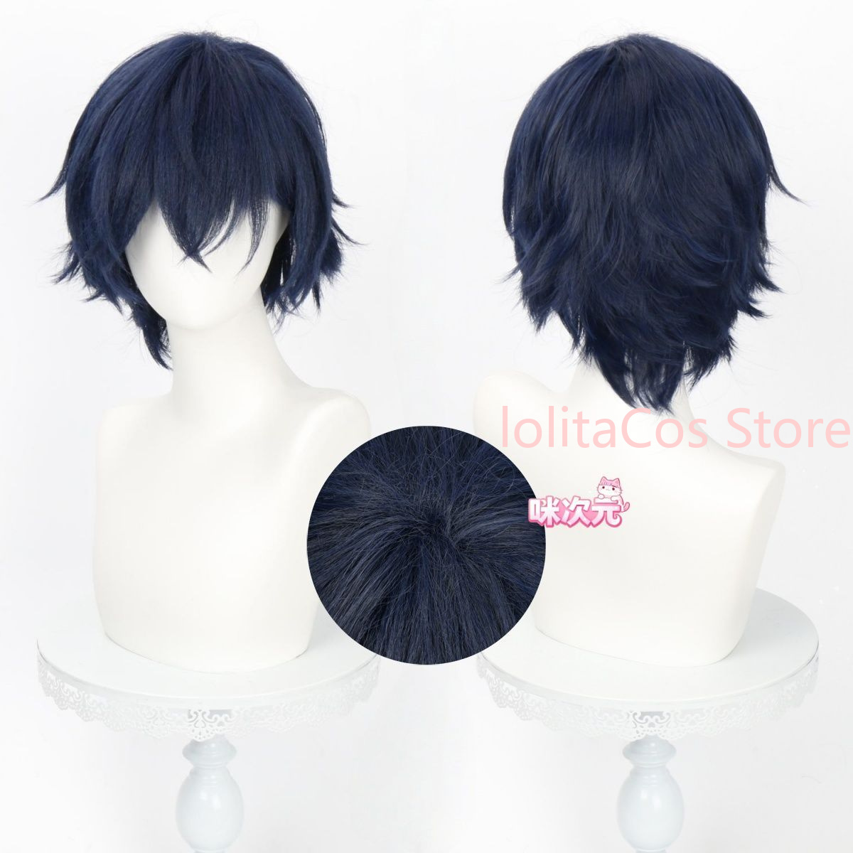 Parrucca Cosplay Genshin Impac - Anime Cosplay Blue Hair recensione e prezzo