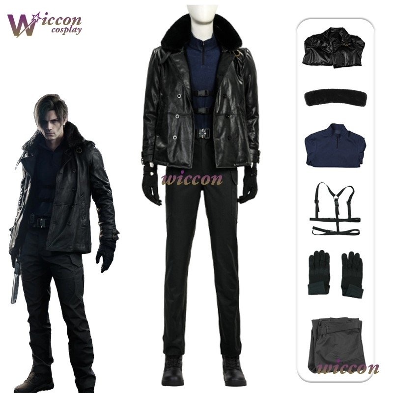 Costume Cosplay Leon·S·Kennedy - Anime Cosplay Jumpsuit recensione e prezzo