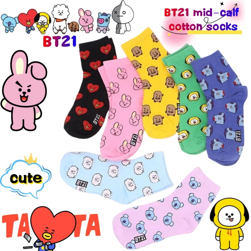 Calzini a metà polpaccio BT21  - Anime Cosplay Couple recensione e prezzo